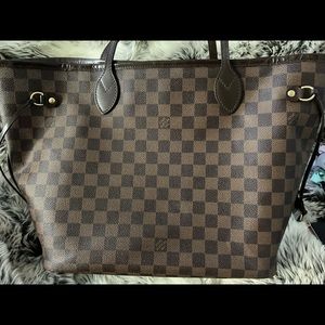 Louis Vuittion Damier Ebene Neverfull MM